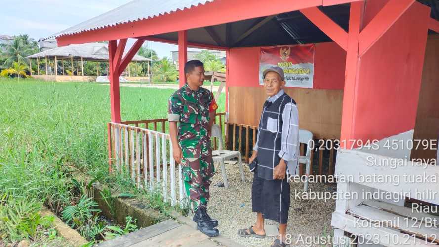 Serka Hepi Martison Menanamkan Semangat Nilai Kemerdekaan