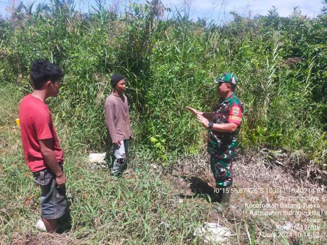 Serda Siswanto Bangun Kemandirian Warga Dalam Pencegahan Karhutlah