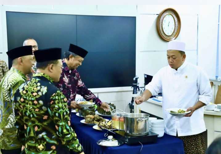 Rencanakan Agenda Kajian Rutin, Menteri Nusron Jamu Pengurus Masjid Kementerian ATR/BPN