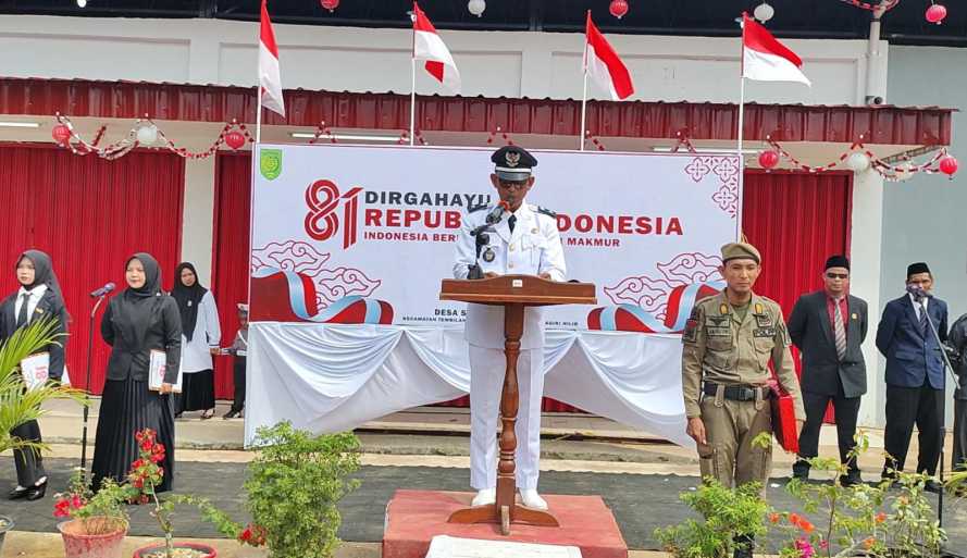 Momentum HUT RI Ke -81, Pemdes Sialang Panjang Galang SDM Setempat Dalam Percepatan Pembangunan