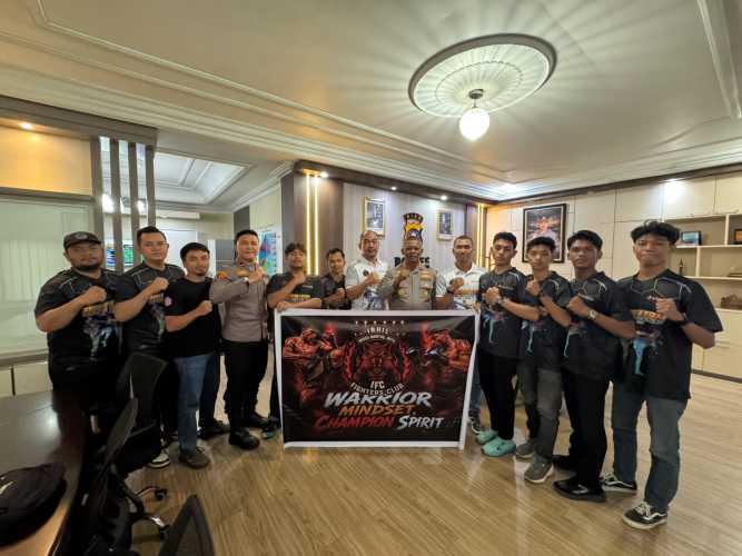 Dibina Kapolsek Tembilahan, di support kapolres Dan Pemda Inhil, Fighter IFC Siap Berlaga di Begaduh Vol. 3 Tahun 2026.