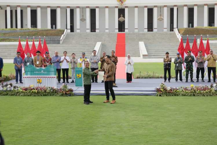 Berdiri di Atas Tanah Seluas 56,8 Hektare, Istana Negara dan Istana Garuda di IKN Telah Bersertipikat