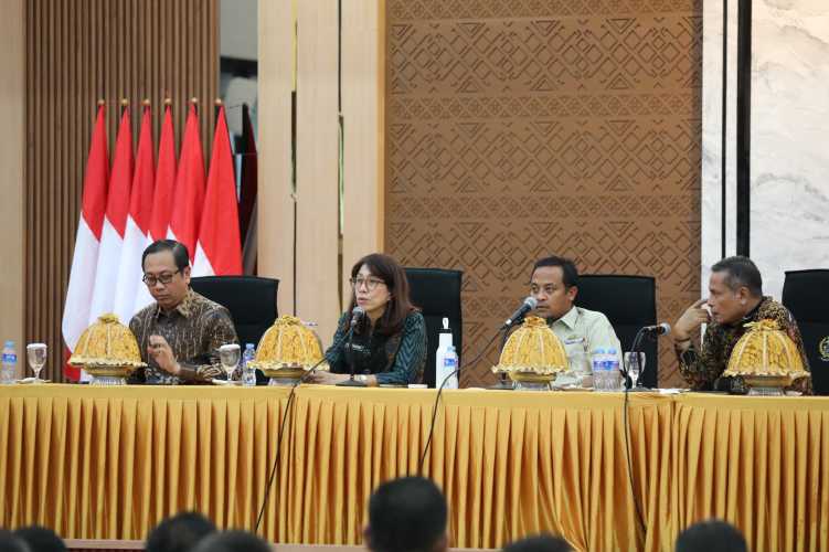 Gelar Rakor Optimalisasi Kerja Sama dengan KPK dan Pemda Se-Sulsel, Kementerian ATR/BPN Upayakan Transformasi Layanan Pertanahan