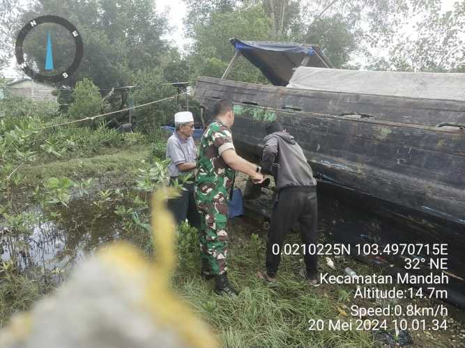 Babinsa Bente Implementasikan Jalinan Silaturahmi