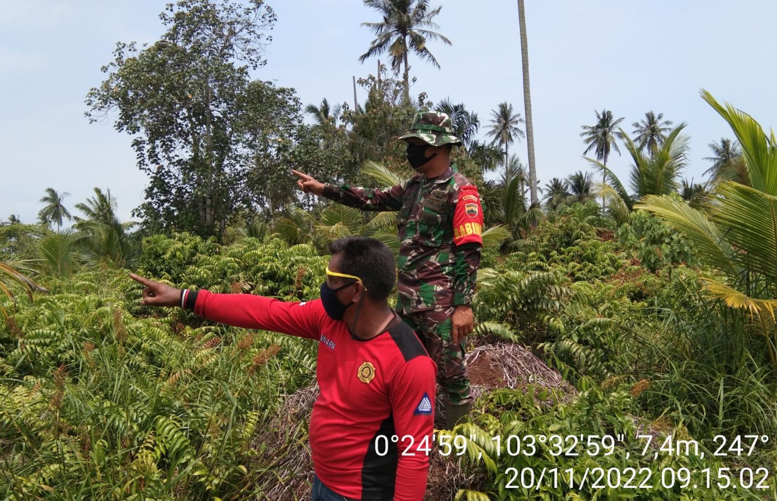 Babinsa Sungai Danai Memfokuskan Kendali Areal Konsesi