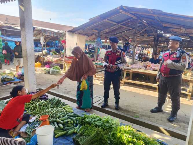 Sat Samapta Polres Batu Bara Laksanakan Cooling System untuk Menciptakan Rasa Aman di Masyarakat