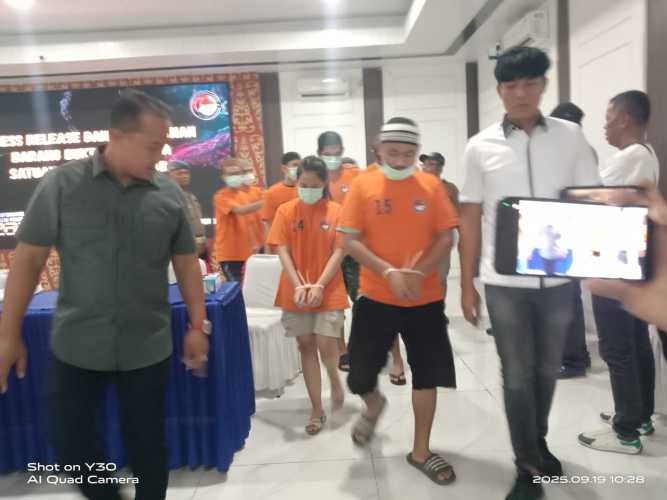 Kapolres Asahan Musnahkan 32,6 Kg Sabu