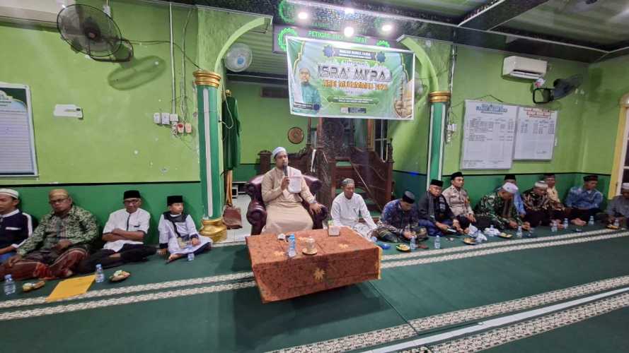 Masjid Nurul Huda Bagan Punak Pesisir Peringati Isra’ Mi’raj Nabi Muhammad SAW 1447 H/ 2026 M