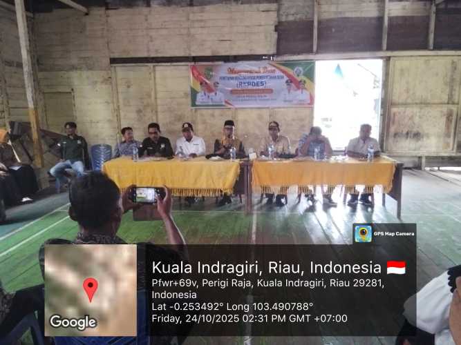Pemerintah Desa Perigi Raja Gelar Musyawarah Desa Penetapan RKPDes Tahun Anggaran 2026