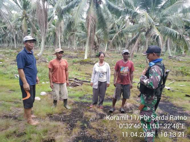 Serda Ratno Mengerahkan Masyarakat Tanggapi Laporan Karhutlah