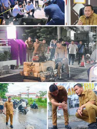 Komitmen Pemko Pekanbaru Bangun Infrastruktur, 29 Ruas Jalan Dioverlay Jelang Akhir Tahun