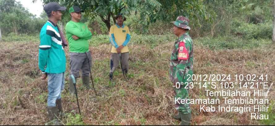 Serma Nuryadi: Babinsa Teladan Sosialisasi Karhutla