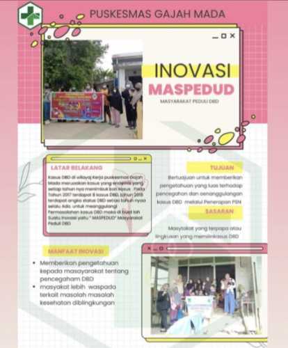 Puskesmas Gajah mada Tembilahan miliki inovasi MASPEDU