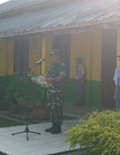 Peringati Hari Pahlawan SMK Negeri 2 Tembilahan Undang Danramil Sebagai IRUP