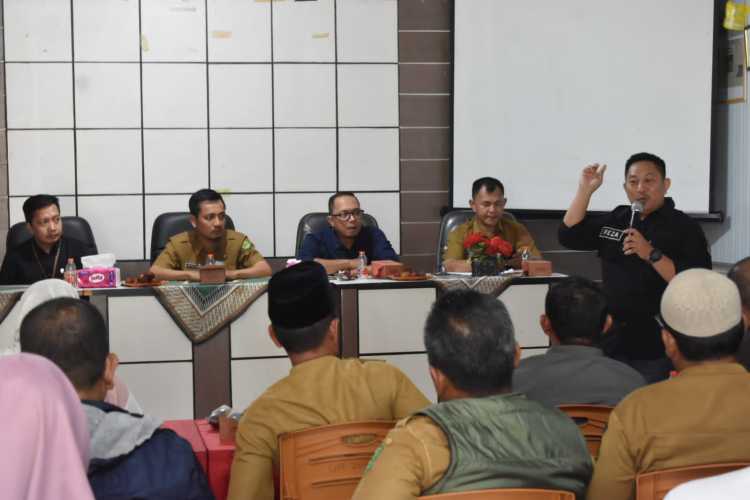 Pemerintah Kecamatan Tembilahan Hulu dan KPU dan Bawaslu  Indragiri Hilir Gelar Koordinasi Data Pemilih Berkelanjutan