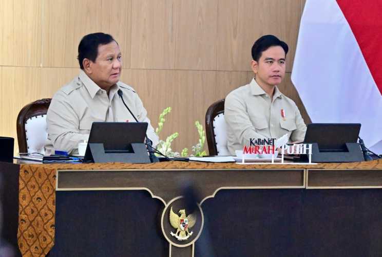 Presiden Prabowo Apresiasi Kinerja Kabinet Merah Putih, Tegaskan Pentingnya Kepemimpinan Berani