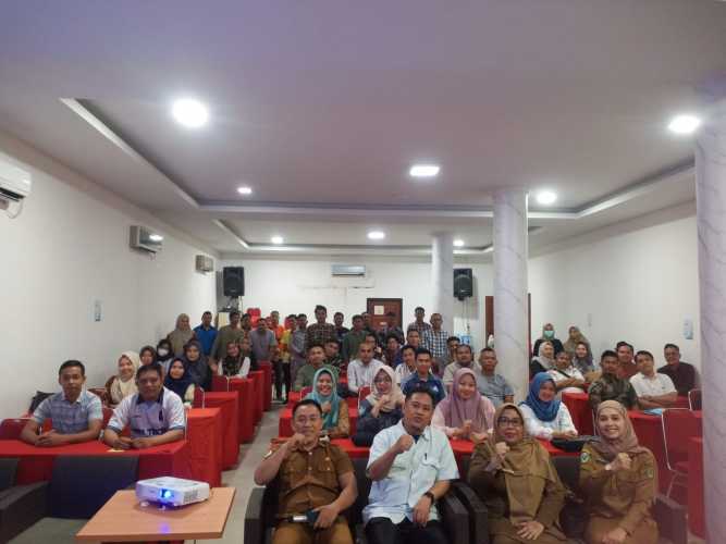 Dinkes Inhil Taja Sosialisasi Kebugaran Jasmani Dengan Metode Rockport serta Berbasis Aplikasi