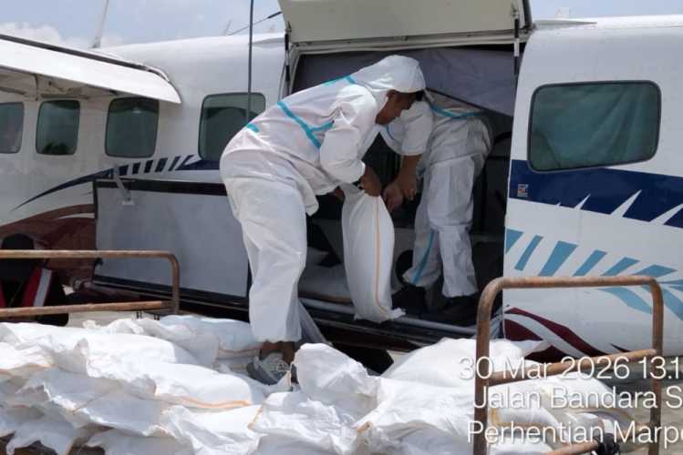 Wilayah Pesisir Riau Digempur Hujan Buatan untuk Cegah Karhutla Meluas