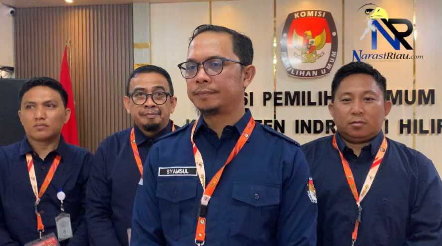 Terima Laporan Dana Kampanye, KPU Inhil: Paslon Nomor 2 Lengkap, Paslon Lainnya Perbaikan