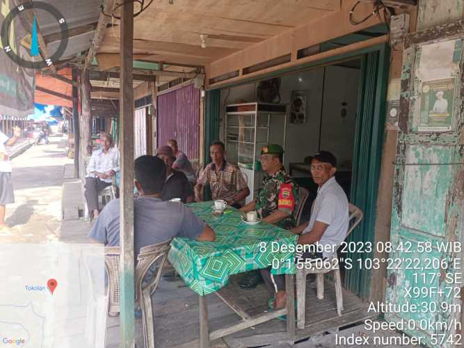 Babinsa Cegah Provokasi Sosial di Masa Kampanye