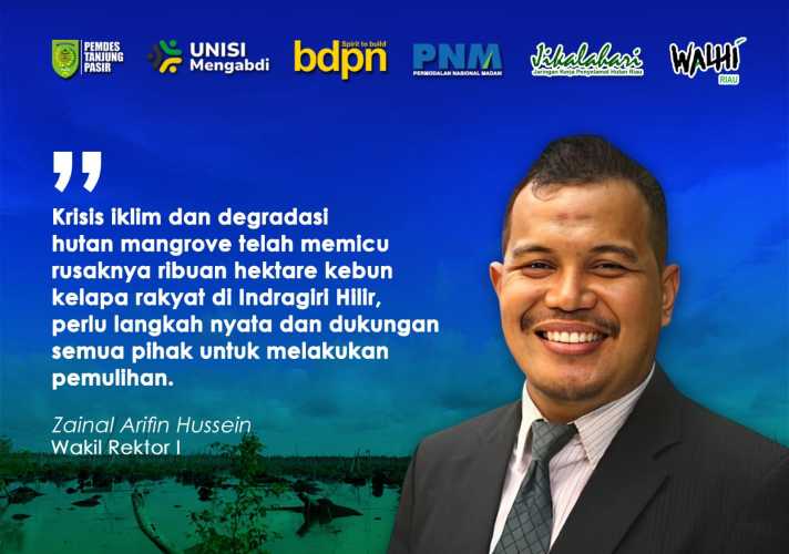 Peringati Hari Mangrove Sedunia, BDPN Bersama Unisi Mengabdi dan PNM Cabang Pekanbaru Akan Tanam 7.000 Bibit di Tanjung Pasir