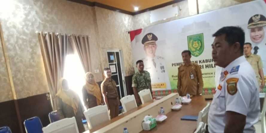 Peran Aktif TNI, Peltu Jaharzam Hadiri Rapat TPID Inhil Bahas Pengendalian Inflasi