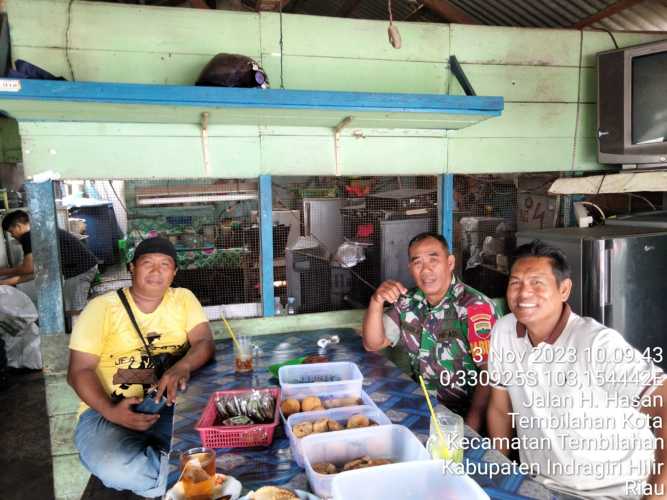 Sertu Syafriadi Koto Anjangsana Lakukan Silaturahmi