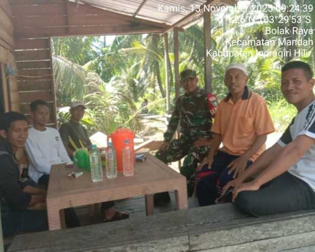 Babinsa Bolak Raya Tingkatkan Sinergitas Sosial Terpadu Melalui Komduk