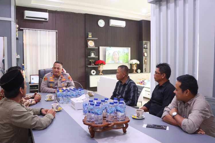 Bawaslu Batu Bara Audiensi ke Polres, Bahas Sinergi Penguatan Kelembagaan dan Pemutakhiran Data Pemilih
