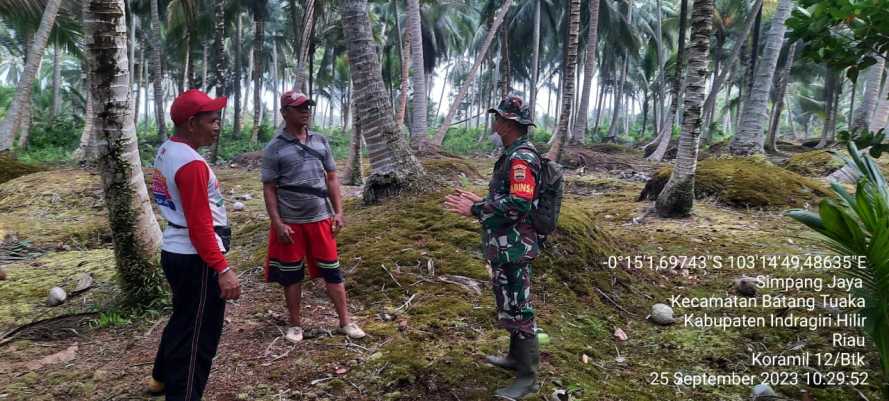 Serda Siswanto Memaksimalkan Patroli  Karhutlah secara Tepadu