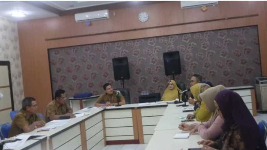 Dinkes Inhil Gelar Rapat Pembahasan Rencana Kerja Kabupaten/Kota Sehat