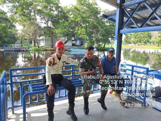 Sertu Siswanto Sosialisasi Komponen Cadangan Kepada Warganya