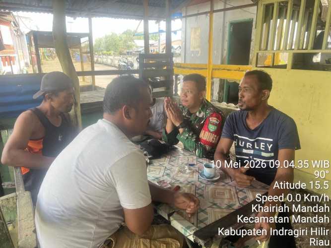 Memperkokoh Pilar Pertahanan Desa, Strategi Babinsa Mandah Dalam Membangun Kepercayaan Publik