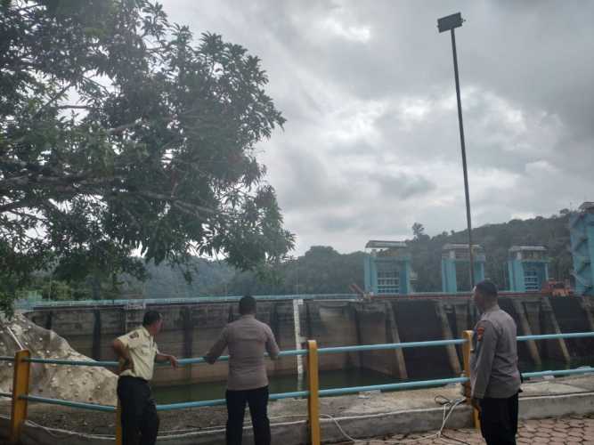 Elevasi Waduk Naik 6 Cm, Inflow PLTA Koto Panjang Melonjak Pagi Ini