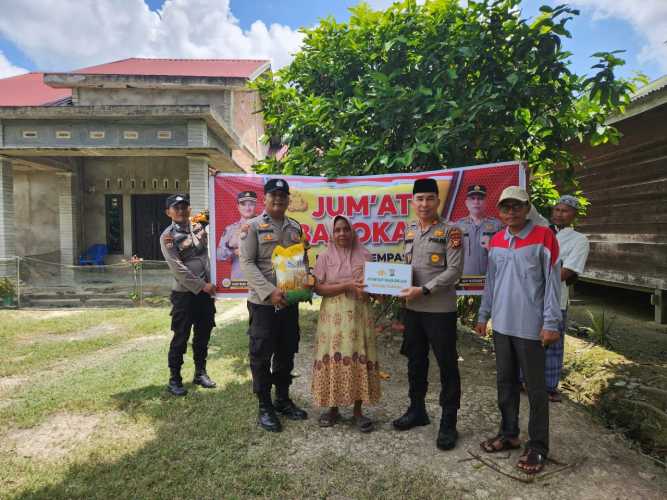 Kapolsek Kempas : Mari Kita Tingkatkan Amal Ibadah pada bulan Suci Ramadhan.