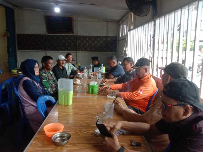 Danposramil 01/Tembilahan melaksanakan Minggu Komunikasi Sosial (Komduk) untuk mempererat silaturahmi