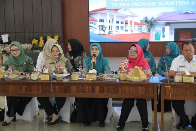 Tim Supervisi Desa/Kelurahan PKK Pemprovsu Kunker ke PKK Kabupaten Asahan