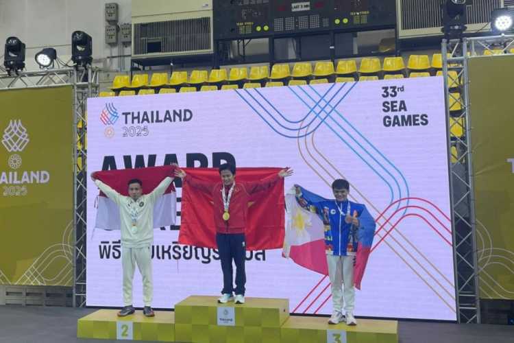 Atlet Senam Riau Sumbang Medali Emas untuk Kontingen Indonesia di SEA Games 2025 Thailand
