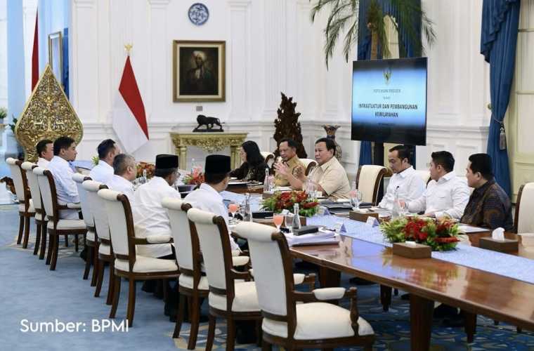 Menteri ATR/BPN Bahas Strategi Pengelolaan Lahan dalam Ratas dengan Presiden Prabowo