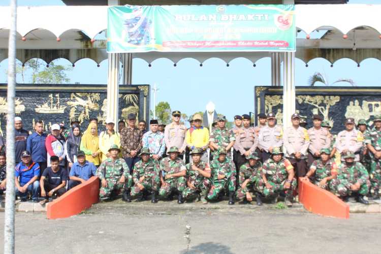 Koramil 01/Tembilahan Menjadi Koordinator Bulan Bakti