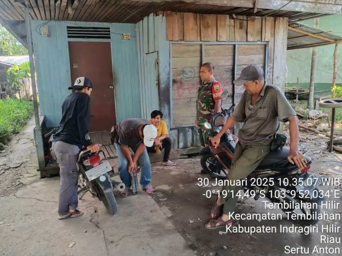 Sertu Anton fokus komsos membangun kedekatan dengan pelaku usaha setempat
