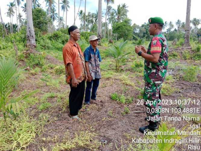 Babinsa Perkuat Sosialisasi Pencegahan Kathutlah Pasca Lebaran