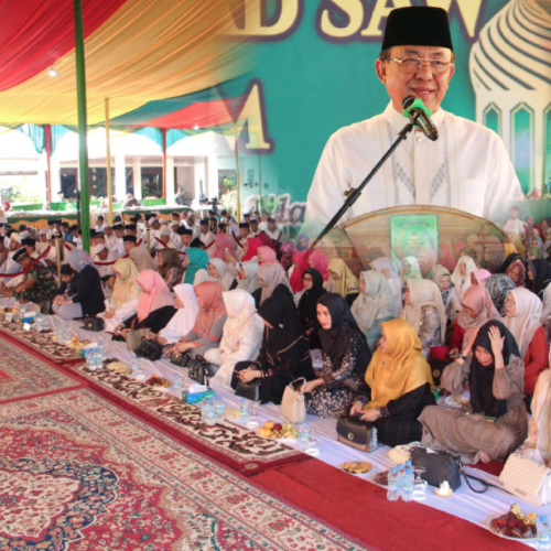 Dalam Peringatan Maulid Nabi Muhammad Saw 1445 H, Bupati H.M Wardan Ucapkan Terima Kasih Atas Dukungan Semua Pihak Selama Masa Kepemimpinannya