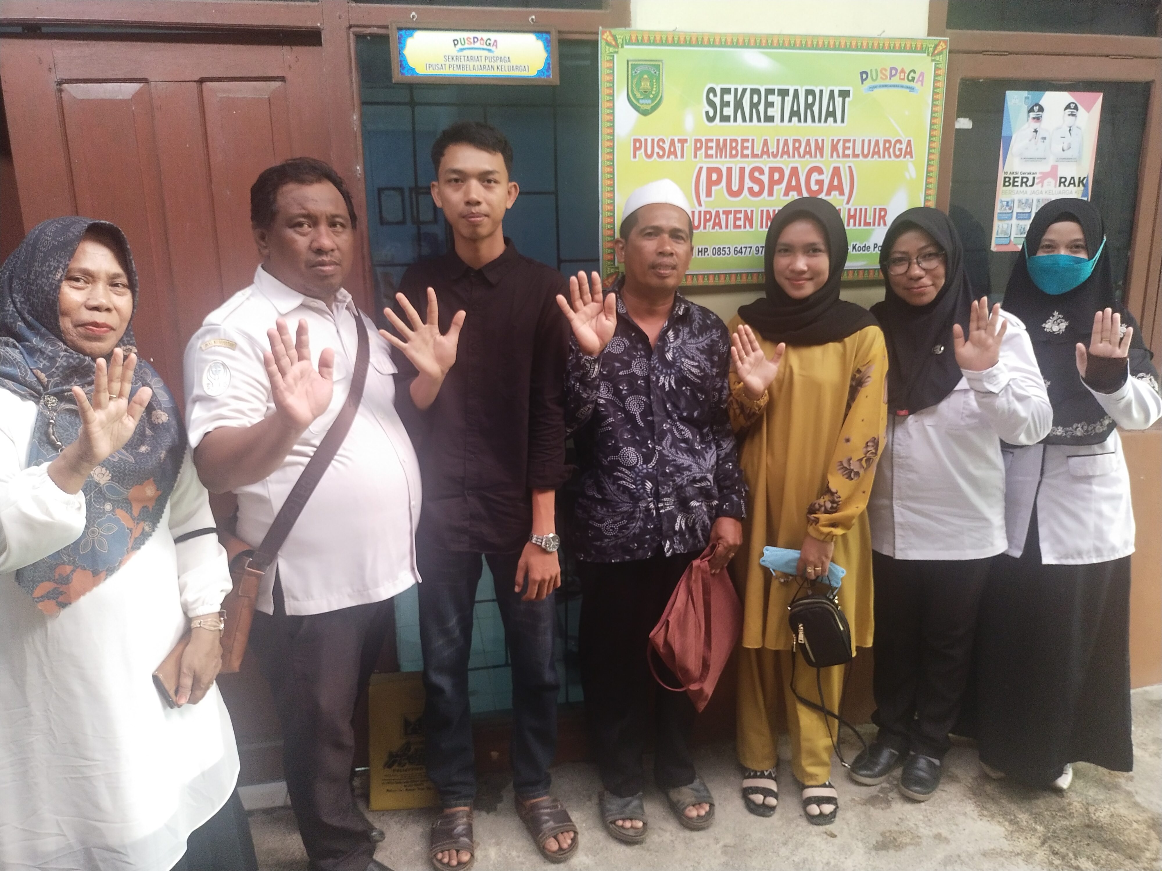 Puspaga Inhil Berikan Konsultasi Kepada Warga