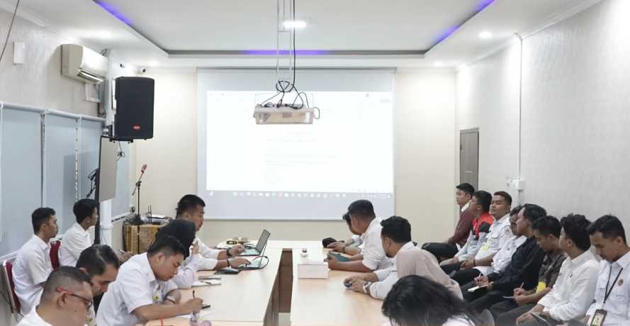 Matangkan Program Strategis Nasional, Kantor Pertanahan Inhil Gelar Rapat Persiapan Kegiatan Prioritas