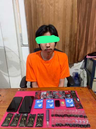 Polsek Kateman Ungkap Dugaan Peredaran Narkotika, Satu Pria Diamankan Bersama Ekstasi dan Etomidate