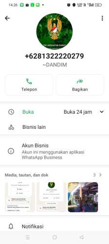 Penipuan Modus Mencatut Nama Dandim Inhil Via WhatsApp