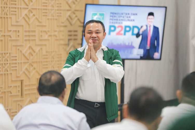 Gubri Abdul Wahid Hadiri Kegiatan Penguatan dan Percepatan Pembangunan Daerah PKB