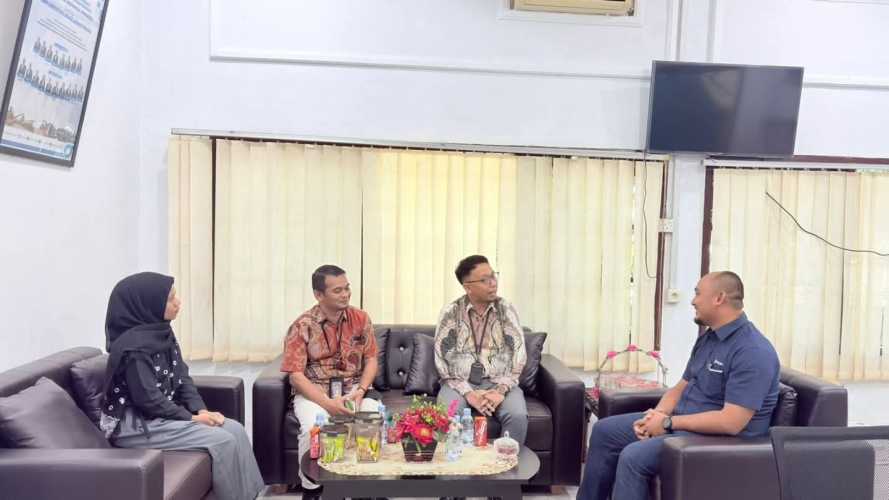 Perkuat Sinergi, PT Pos Indonesia dan PT Pelindo Regional 1 Tembilahan Jajaki Kolaborasi Strategis