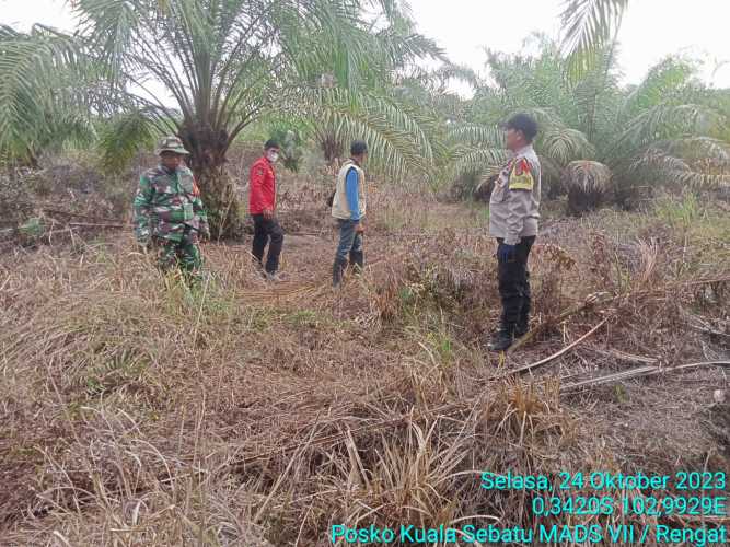 Koptu Sihabuddin  Hindarkan Petani dari Membakar Lahan